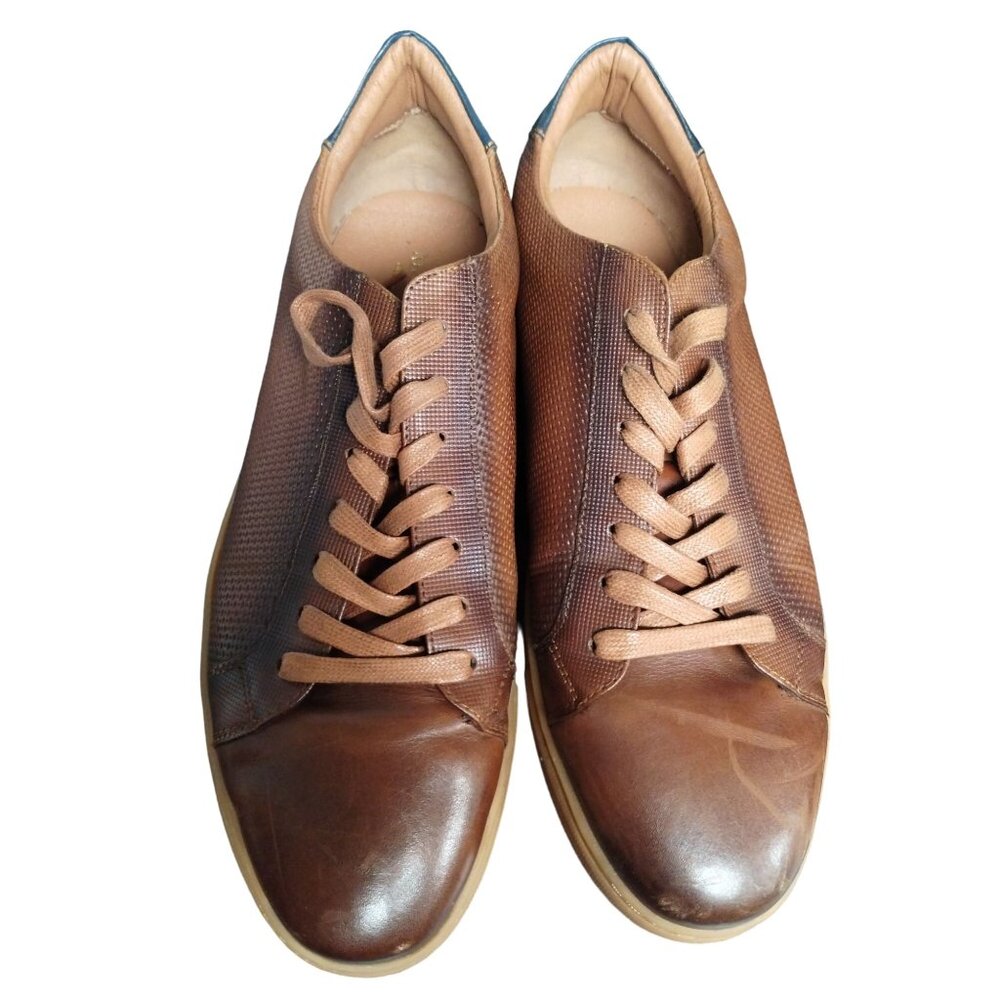 Moretti Men's Brown Leather Shoes Size 12 SKU 1905